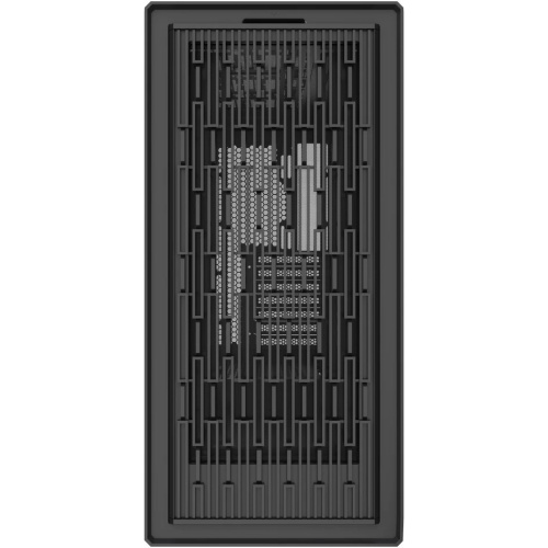 Корпус Powercase Intro (CJ235IB-F0), TG, Type-C, W/O Fans, чёрный, ATX