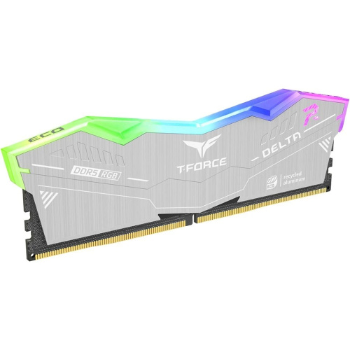 ОЗУ TEAMGROUP T-Force Delta RGB Eco 64GB (FF2D564G6000HC38JDC01) (2x32GB) DDR5 6000MHz CL38 (38-46-46-84) 1.35V