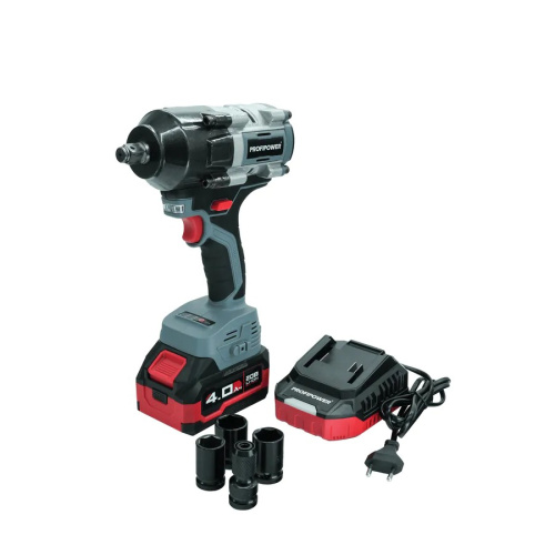 Гайковерт аккумуляторный PROFIPOWER T-900N (E0186M1) с акк и ЗУ