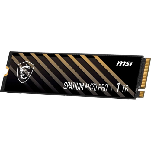 SSD MSI Spatium M470 Pro (S78-440L0J0-P83), M.2 2280 1TB PCIe Gen4x4 with NVMe