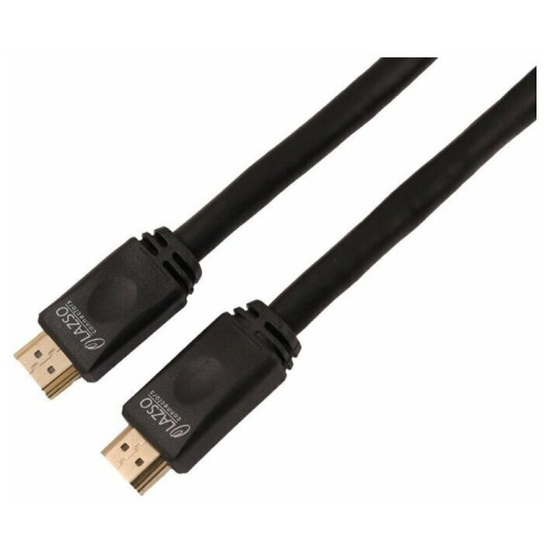 Кабель аудио-видео LAZSO WH-111 HDMI (m)/HDMI (m) 25м Позолоченные контакты черный (WH-111(25M))