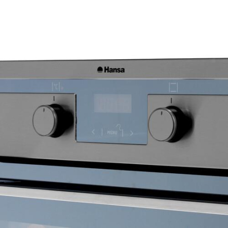 Электрический духовой шкаф Hansa BOEI68450077 серебристый