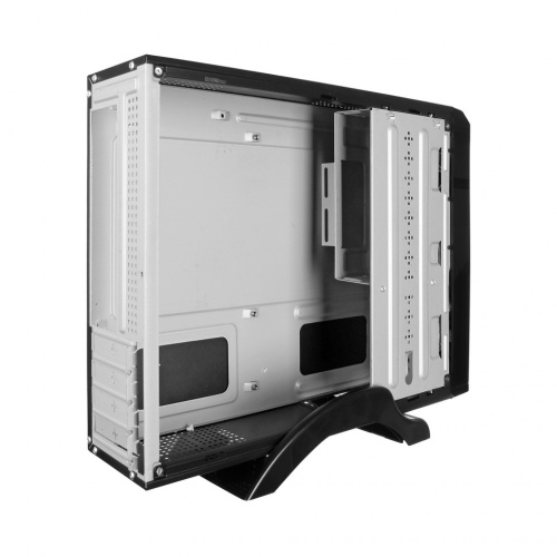 Корпус Desktop ExeGate MI-207U-400W-8 (miniITX/mATX, БП M400 с вент. 8см, 1*USB+1*USB3.0, аудио, черный)
