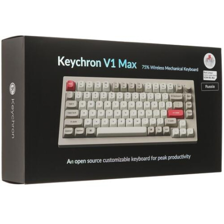 Клавиатура проводная + беспроводная Keychron V1 Max