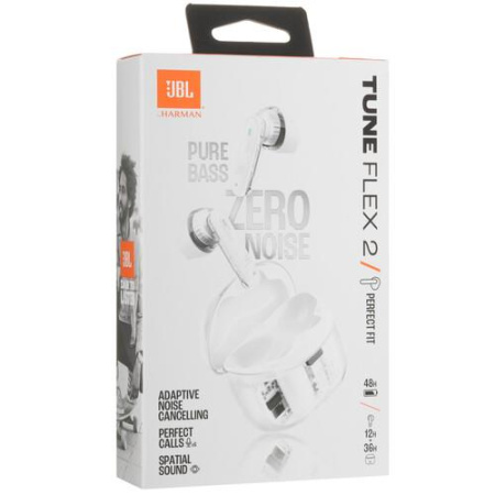 Наушники TWS JBL Tune FLEX 2 белый