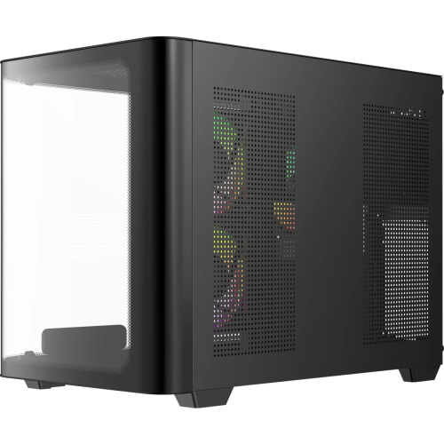 Корпус Ocypus Iota C50 BK Curve ARGB Digital mATX без БП (Iota-C50-BKD300CD-GL)