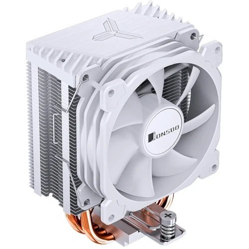 Кулер JONSBO CR-1400 E ARGB White LGA1851/1700/1200/115X/AM5/AM4 (TDP 160W, PWM, 92mm ARGB LED Fan, 4 тепловые трубки, 4-pin, белый) Retail