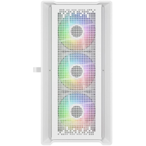 Корпус Powercase ByteFlow Micro White (CAMBFW-A4), Tempered Glass, 4х 120mm ARGB fans, ARGB HUB, белый, mATX