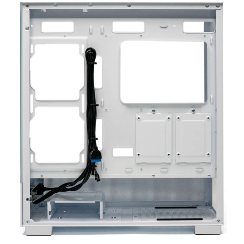 Корпус XASTRA Q500 3ARGB-C10 White (Q500-3FM12A-C10-WH) ATX/Aquarium/Screewless/ 3x120mm ARGB PWM FM fans/Argb+PWM HUB 10port