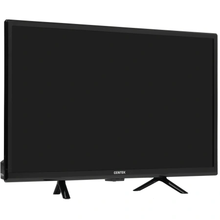 24" Телевизор Centek CT-8724 черный 1366x768, HD Ready, 60 Гц, Wi-Fi, Smart TV, Android TV