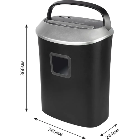 Шредер Cactus CS-SH-P6 черный