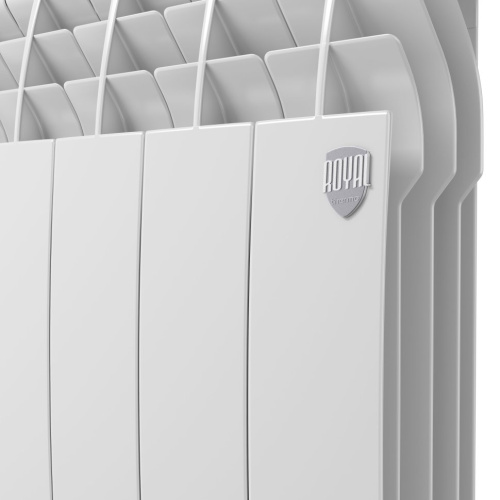 Биметаллический радиатор отопления  Royal Thermo Biliner 500 Vr 4 Секции Bianco Traffico