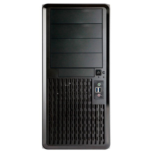 Корпус InWin PE689 Black (6141921) Midi Tower без БП USB3.0*2+A(HD)+fron fan 120mm*1+rear fan 120mm*1+ 2*2SATA+1*1SATA+Intrusion Switch
