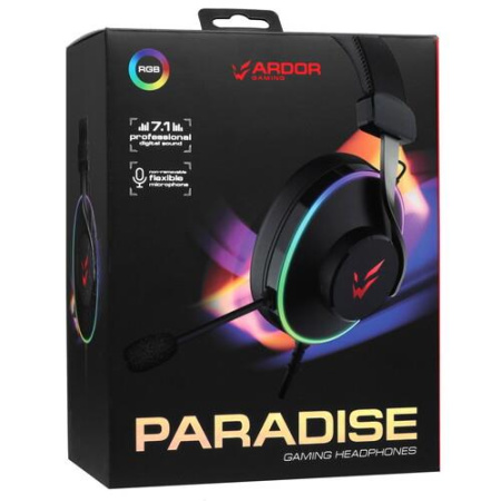 Проводные наушники ARDOR GAMING Paradise черный