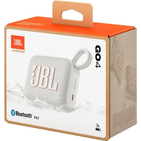 Портативная акустическая система JBL Go 4 белый