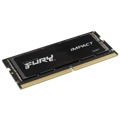 ОЗУ Kingston Fury Impact (KF548S38IB-16) 16GB PC-38400 DDR5-4800 SODIMM Black CL-38
