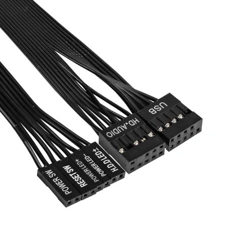 Корпус Exegate BAA-303-AAA450 (EX297998RUS) Minitower (mATX, БП AAA450 с вент. 8см, 2*USB, HD Audio, черный)