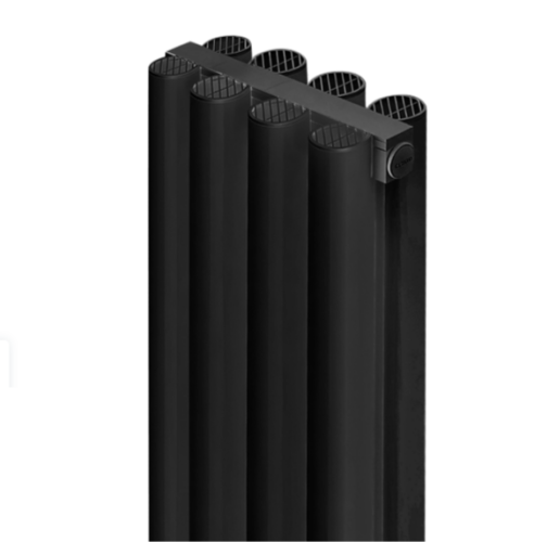 Алюминиевый радиатор отопления Stout SRA-3120-18000704 Anteprima 1800 4 секции черный