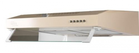 Вытяжка подвесная Оasis UP-50I бежевый/прозрачный