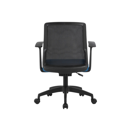 Кресло Cactus CS-MC222-BKBL черный сиденье темно-синий