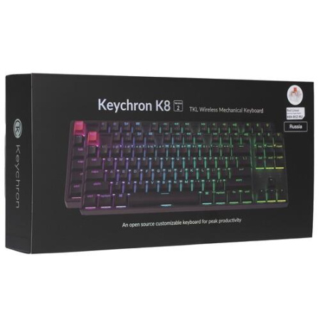 Клавиатура проводная + беспроводная Keychron K8 version 2