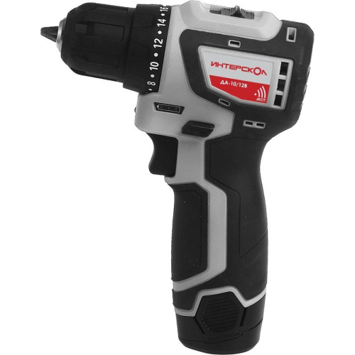 Дрель-шуруповерт Интерскол ДА-10/12В (687.2.2.70)