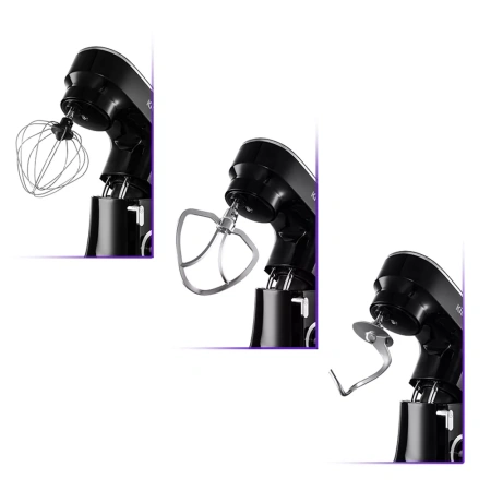 Миксер планетарный KitFort КТ-3080 черный