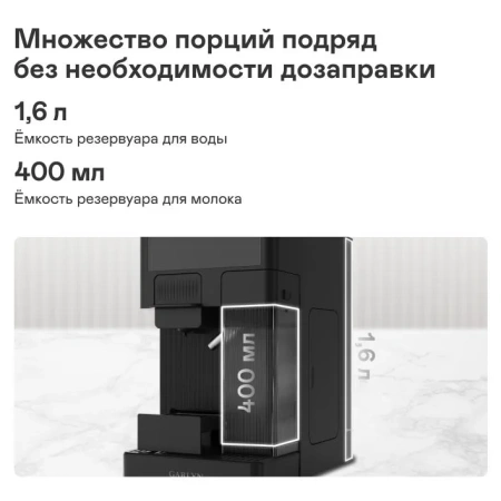 Кофеварка GARLYN Barista Compact