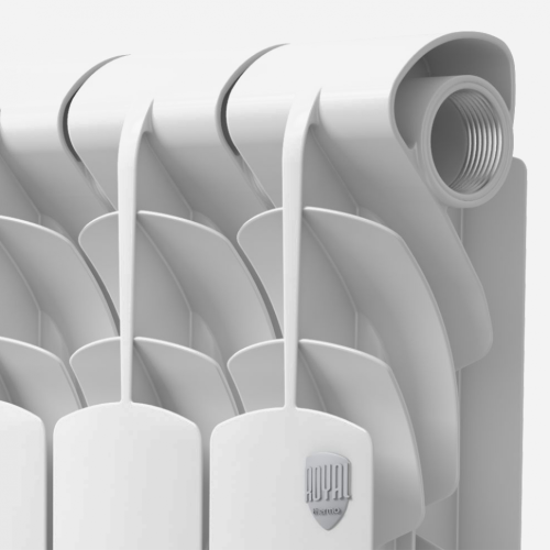 Алюминиевый радиатор отопления  Royal Thermo Revolution 350 6 Секций