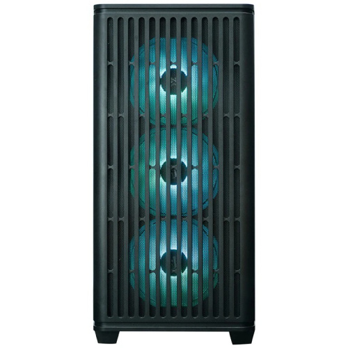 Корпус XASTRA A509 4ARGB-UC Black (A509-4FC12A-UC) ATX/Mesh/ Screwless full-size TG /4x 120mm FC120 ARGB PWM fans/ Type-C