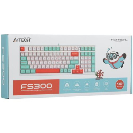 Клавиатура проводная A4Tech Fstyler FS300