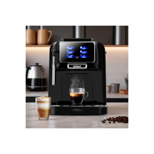 Кофемашина Kitfort КТ-7472 черный