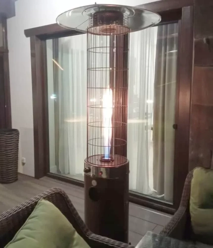 Уличный газовый обогреватель WWT 13D pro Brown mini 1.87m