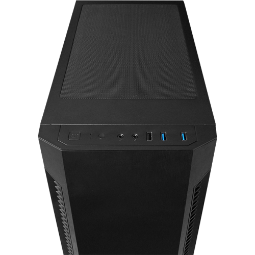 Корпус Chieftec Elox case (AS-01B-OP) ATX, Black, 2xUSB3.2 Gen1 + 1x USB2.0