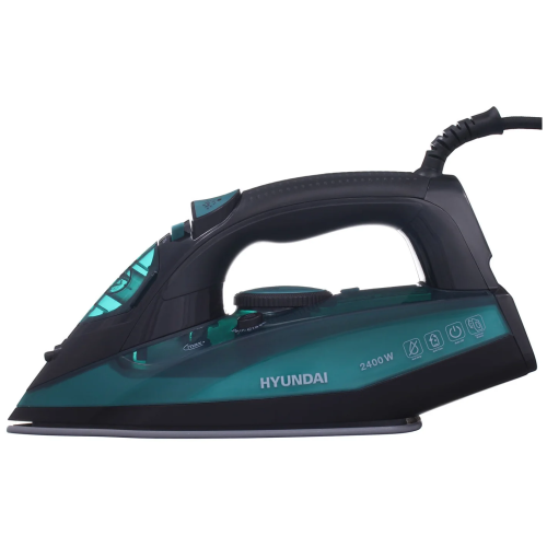 Утюг Hyundai H-SI01124 черный/зеленый