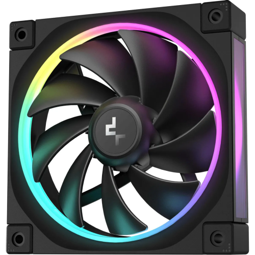 Вентилятор Deepcool FL12 (R-FL12-BKAPN1-G) ARGB 120х120x25 черный 4-pin Ret