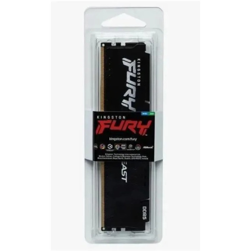 ОЗУ Kingston Fury Beast KF560C30BBE-32 DDR5 - 1x 32ГБ 6000МГц, DIMM, Ret