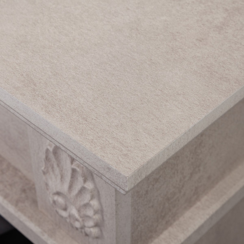 Электрокамин RealFlame Adelaida WT белый камень с очагом Majestic Lux Black RC