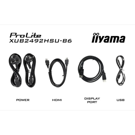 Монитор Iiyama ProLite XUB2492HSU-B6 черный