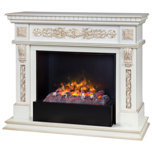 Электрокамин RealFlame Estella 25,5/26 WT с очагом 3D Cassette 630