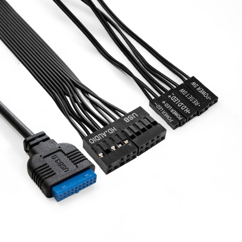 Корпус Exegate BAA-113U-UNS450 EX299204RUS Minitower (mATX, БП UNS450 с вент. 12см, 2*USB+1*USB3.0, аудио, черный)