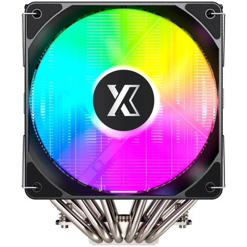 Кулер XASTRA AX620 Basic ARGB LGA1851/1700/1200/115X/AM5/AM4 (Dual Tower, TDP 265W, 6 тепл.трубок 6мм, 2xPWM 120mm ARGB, медное основание)