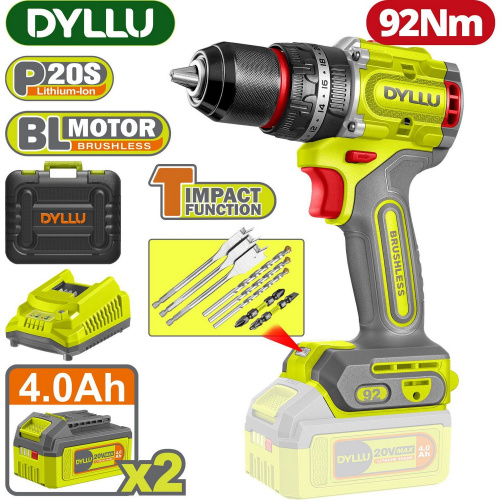 Дрель-шуруповерт Dyllu DTCDP9281