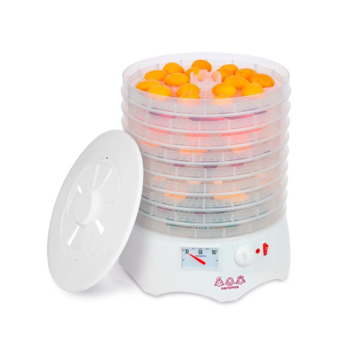 Сушилка для овощей и фруктов Мастерица EFD-0903 VM с прозрачными поддонами