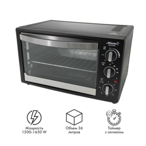 Духовка ATLANTA ATH-1403 Black