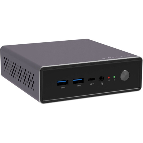 Неттоп Digma Pro Minimax (DPP5-ADXW02) U1 i5 1240P (1.7) 16Gb SSD512Gb UHDG Win 11 Pro GbitEth 60W темно-серый/черный