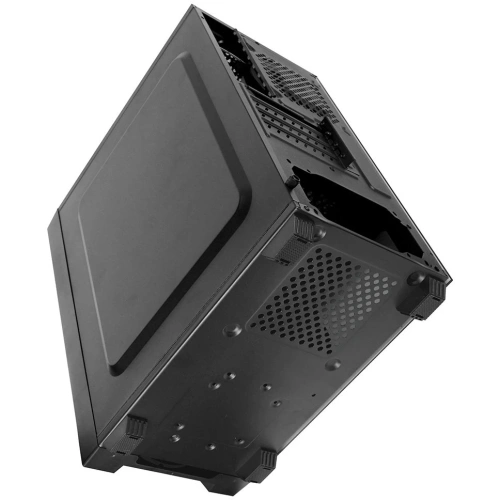 Корпус Ginzzu CL630 mATX Fan 4*12FRGB передняя панель сетка