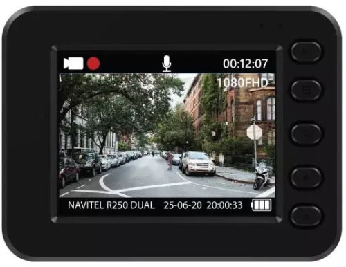 Видеорегистратор Navitel R250 Dual DVR черный