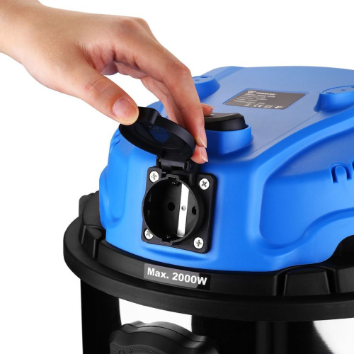 Строительный пылесос Deko DKVC-1200-20S серебристый (015-0031)