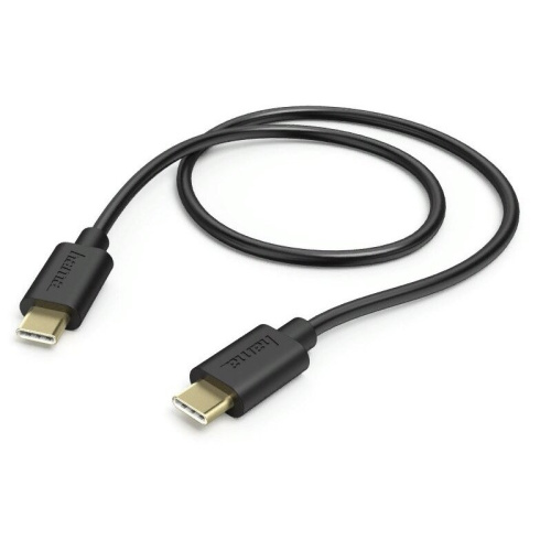 АЗУ Hama H-183327 3A PD+QC кабель USB Type C черный (00183327)